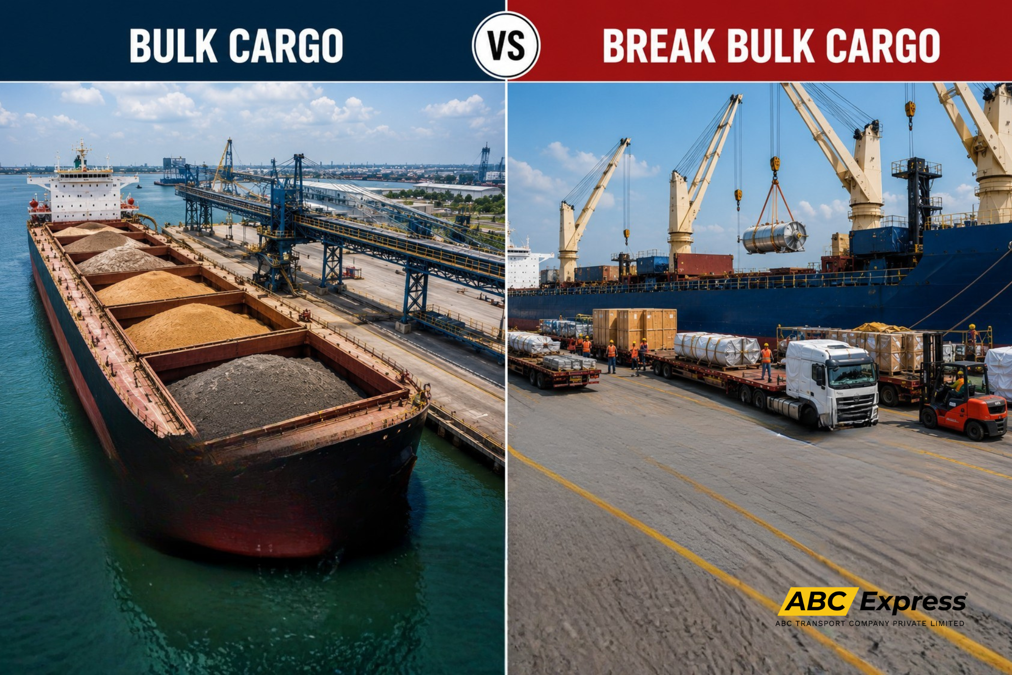Bulk Cargo vs Break Bulk Cargo: What’s the Difference and Which One You Need